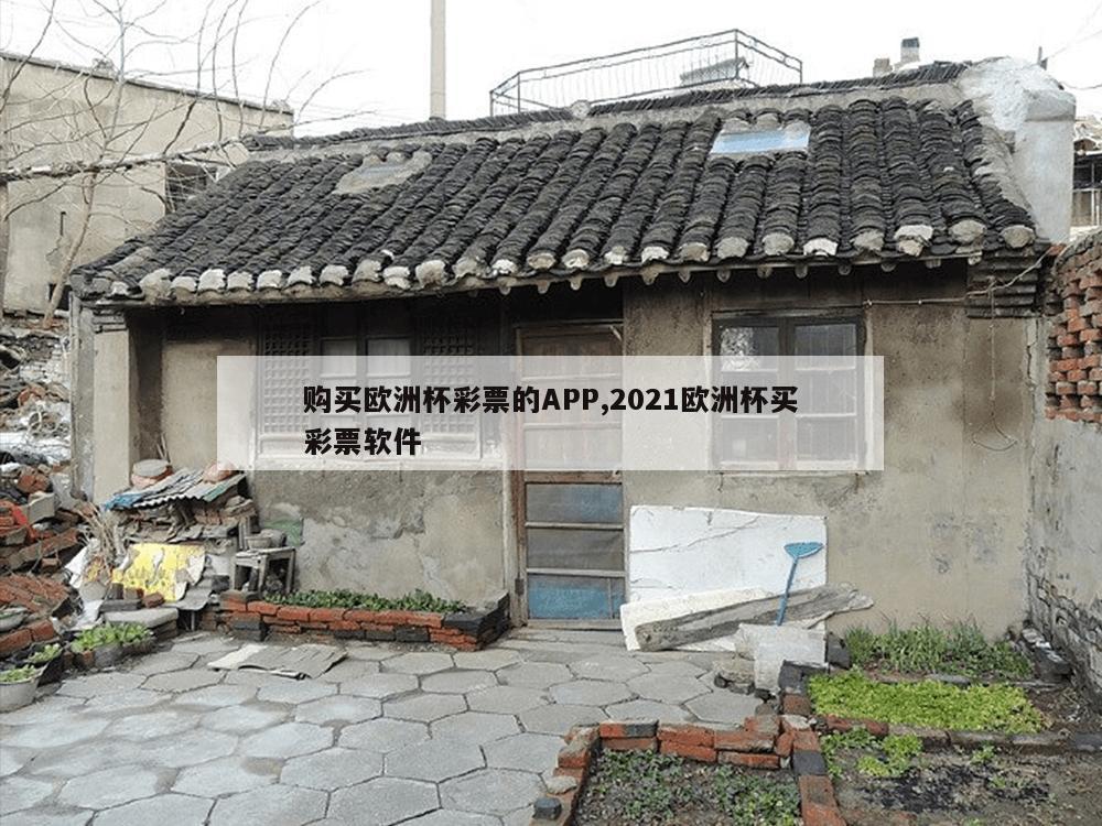 购买欧洲杯彩票的APP,2021欧洲杯买彩票软件